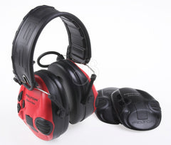 3M PELTOR Red/Black SportTac Hearing Protector Class 4 26dB Foldable (MT16H210F-478-RD)