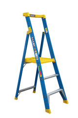 Bailey Ladders Pro Fibreglass PFS3 170kg Industrial Punchlock - 0.9m