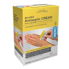 Aero Healthcare AEROAID Antiseptic Cream Sachet 1g Box/10