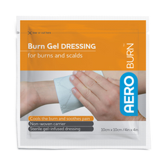 Aero Healthcare AEROBURN Burn Gel Dressing 10 x 10cm