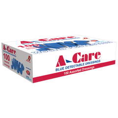 Aero Healthcare A-CARE Detectable Assorted Dressings Box/100