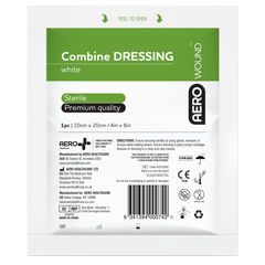 Aero Healthcare AEROWOUND Combine Dressing 10 x 20cm Bag/50