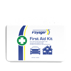 Aero Healthcare VOYAGER 2 Series Plastic Waterproof First Aid Kit 13 x 21 x 7.5cm