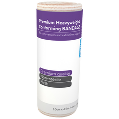 Aero Healthcare AEROFORM Premium Heavyweight Conforming 10cm x 4.5M Wrap/12