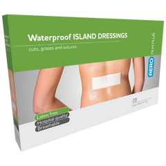 Aero Healthcare AEROFILM PLUS Waterproof Island Dressing 15 x 20cm Box/20
