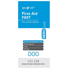 Aero Healthcare AEROGUIDE First Aid Leaflet