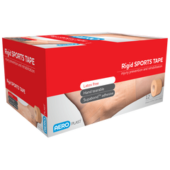 Aero Healthcare AEROPLAST Rigid Sports Tape 3.8cm x 13.7M Box/12