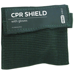 Aero Healthcare AEROSHIELD Key Ring CPR Face Shield + Gloves
