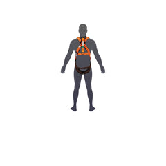 M-L LINQ Elite Riggers Harness With Dorsal Extension Strap - cw Harness Bag (NBHAR) (H301-DRSE)