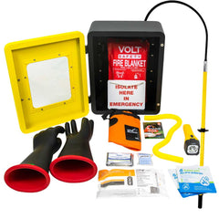 Volt Safety Wall Mounted High Voltage Rescue Kit Class 3 26.5kV