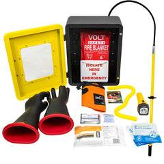 Volt Safety Wall Mounted High Voltage Rescue Kit Class 4 36kV