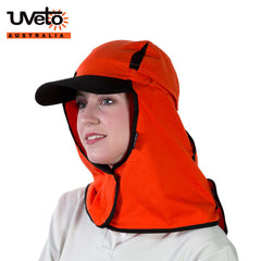 Uveto Kalahari Hat 100% Cotton (Orange)
