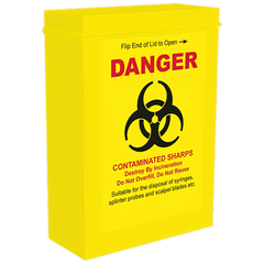 Aero Healthcare AEROHAZARD Needle Disposal Unit 90mL