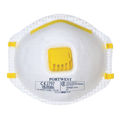 Portwest FFP1 Valved Dust Mist Respirator (Pk10)