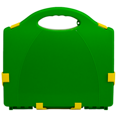 Aero Healthcare AEROCASE Medium/Large Green and Yellow Neat Plastic Case 34 x 28 x 10cm (for AFAK5P)