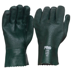 ProChoice Chemical Glove Green PVC Double Dipped. Length 27cms (PVC27DD)