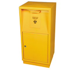Aero Healthcare AEROHAZARD Steel Sharps Disposal Safe 23L (includes 2 x SD23000)