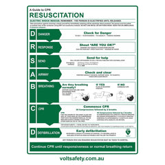 Volt Safety CPR Poster