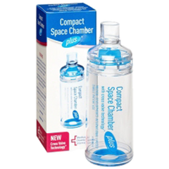 Aero Healthcare Compact Space Chamber Plus Plastic Spacer