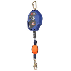 3M DBI-SALA Smart Lock Leading Edge Self-Retracting Lifeline 3503822, Galvanised Cable, Blue, 10 m