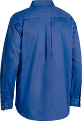 Bisley Closed Front Cotton Drill Shirt