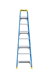 Bailey Ladders Pro Fibreglass Leansafe 8 150kg Industrial Punchlock - 2.4m