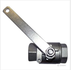 316 STAINLESS STEEL 25MM BALL VALVE & LEVER ARM (SE911)