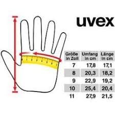Uvex Profas Glove Industrial Size 9 (L)