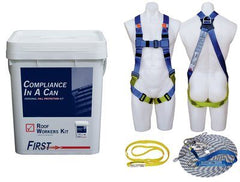 First Fall Protection Kits Compliance In A Can Roof Workers Kit (AA1000AU)