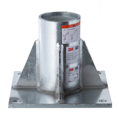 3M DBI-SALA Galvanised Floor Mount Base High Capacity (8000095)