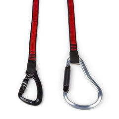 GRIPPS Webbing Tether Heavy-Duty Dual-Action Carabiner - 36.9kg/81lb