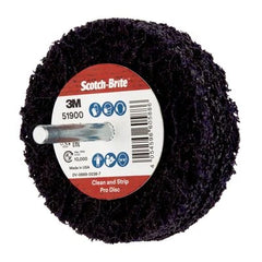 3M Scotch-Brite Clean & Strip PRO Disc Shaft Mounted