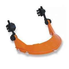 Hard Hat Browguard with Earmuff Attachment - HHBGE