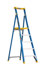 Bailey Ladders Heavy Duty Fibreglass P150-5 150kg Industrial Riveted - 1.5m