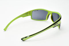 EYRES 4EVER Shiny Black & Green Frame Grey Lens