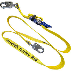 Austlift Truck Safety Barrier Ratchet System with ANSI tested Snap Hooks
