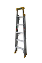 Bailey Ladders Pro Aluminium Leansafe 6 150kg Industrial Punchlock - 1.8m