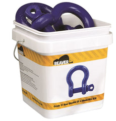 Beaver Red- Brown BS 6.5 ton shackle