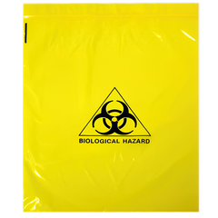 Aero Healthcare AEROHAZARD Biohazard Clinical Waste Bag 4L - Press Seal, 30um (250 x 300mm)