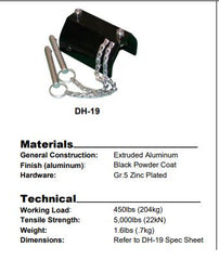 DuraHoist UCL Sala Adapter Bracket 8516824 DH19