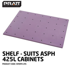 PRATT SHELF. SUITS ASPH 425LTR CABINETS (5590PH-29S)