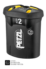 Petzl ACCU 2 Rechargeable battery for DUO Z1 headlamp usable in ATEX (E80001)