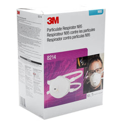 3M Cupped Particulate Welding Respirator, N95, with Nuisance* Level Organic Vapour Relief, valved (8214)