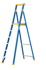 Bailey Ladders Heavy Duty Fibreglass P150-6 150kg Industrial Riveted - 1.8m