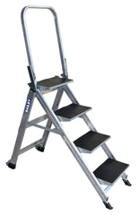 Bailey Ladders Stairway Ladder 4 Step with Safety Rail 150kg Industrial