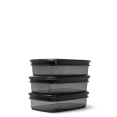 Rugged Xtremes 650Ml Reusable Crib Container Set - Black
