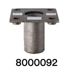 3M DBI-SALA Stainless Steel Flush Core Mount Base High Capacity with Top Plate (8000092)