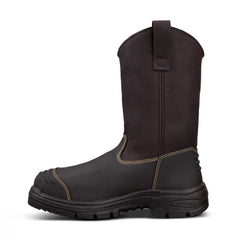 Oliver 240mm Brown Pull On Riggers Boot Waterproof (65-493)