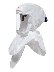 3M Versaflo Hood Assembly with Inner Shroud and Premium Head Suspension, S-657