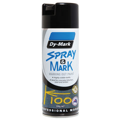 Dy-Mark Spray & Mark Inverted Spray (Black | Half-Pallet of 600)